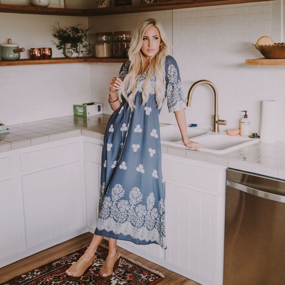 Boho maxi dress